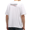 Balenciaga Political Campaign Logo T-Shirt White