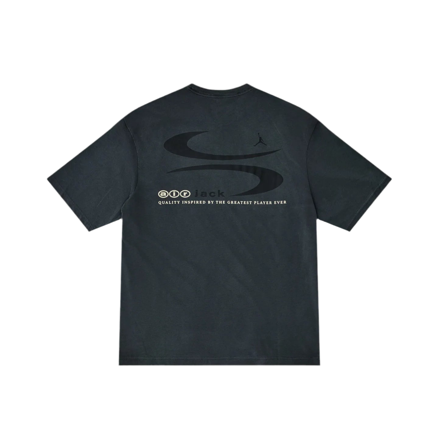 Air Jordan x Travis Scott Cactus Jack Jumpman Jack Air T-shirt Dark Smoke