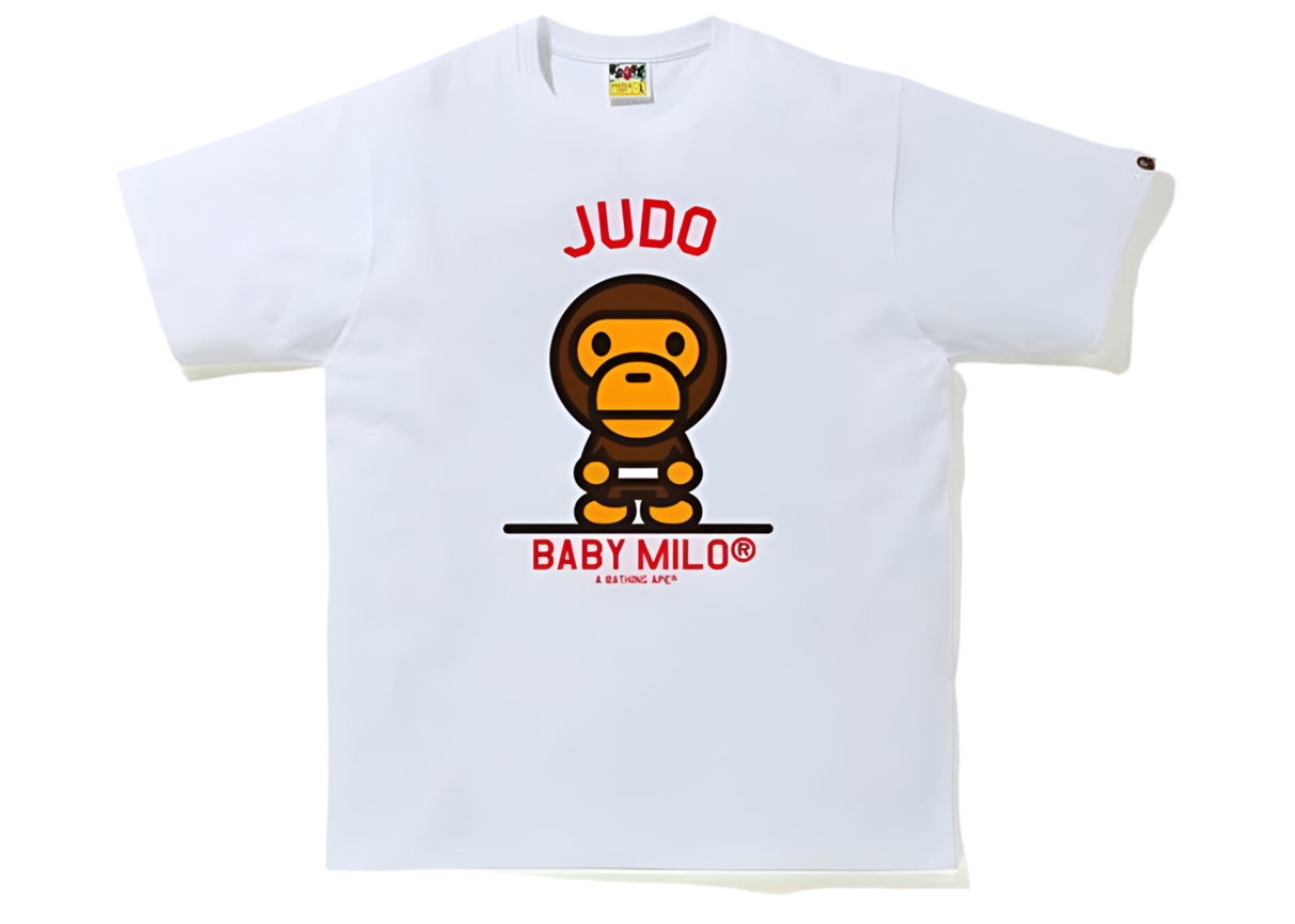 BAPE Milo Judo Sports Tee White