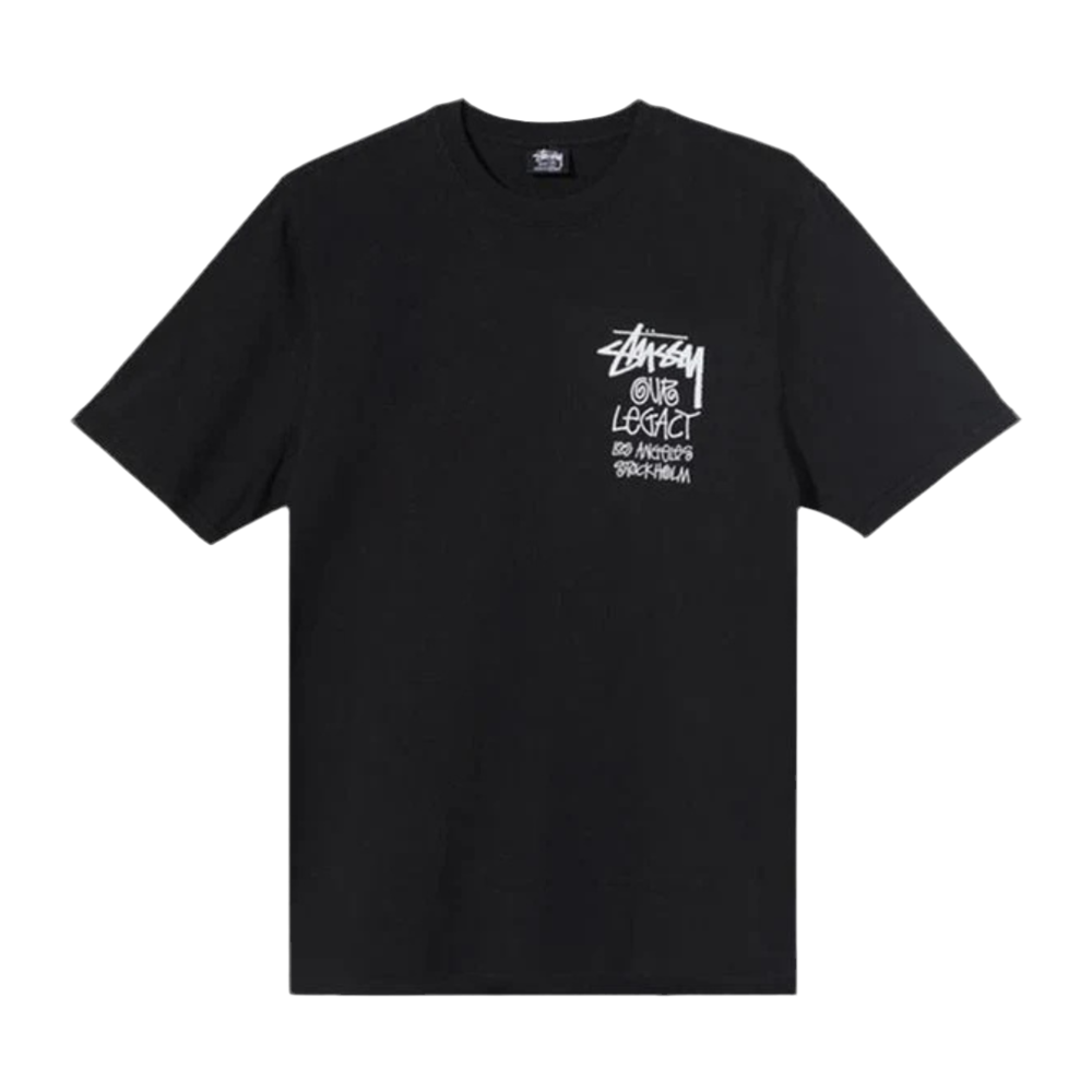 Stüssy x Our Legacy Surfman Tee Black (SS21)