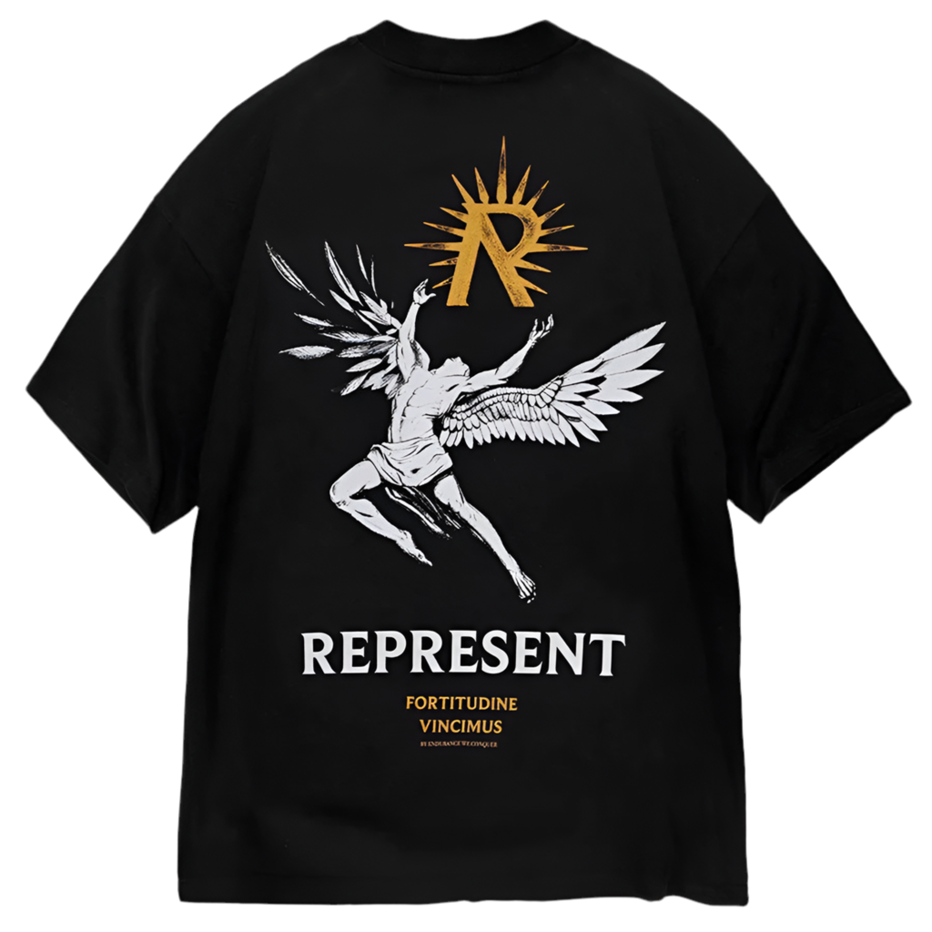 Represent Icarus T-Shirt Jet Black