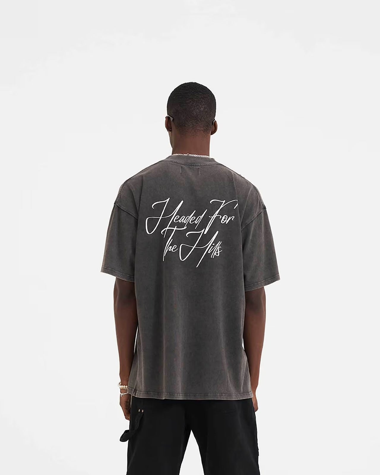 Represent The Hills T-Shirt Vintage Grey