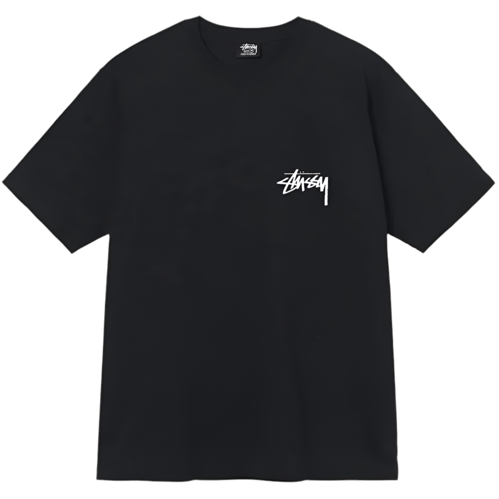 Stüssy Fuzzy Dice Tee Black