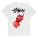 Stüssy Fuzzy Dice Tee White