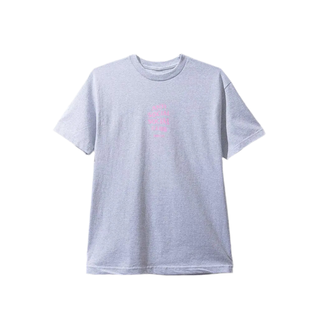Anti Social Social Club Bronx Tee Grey/Pink