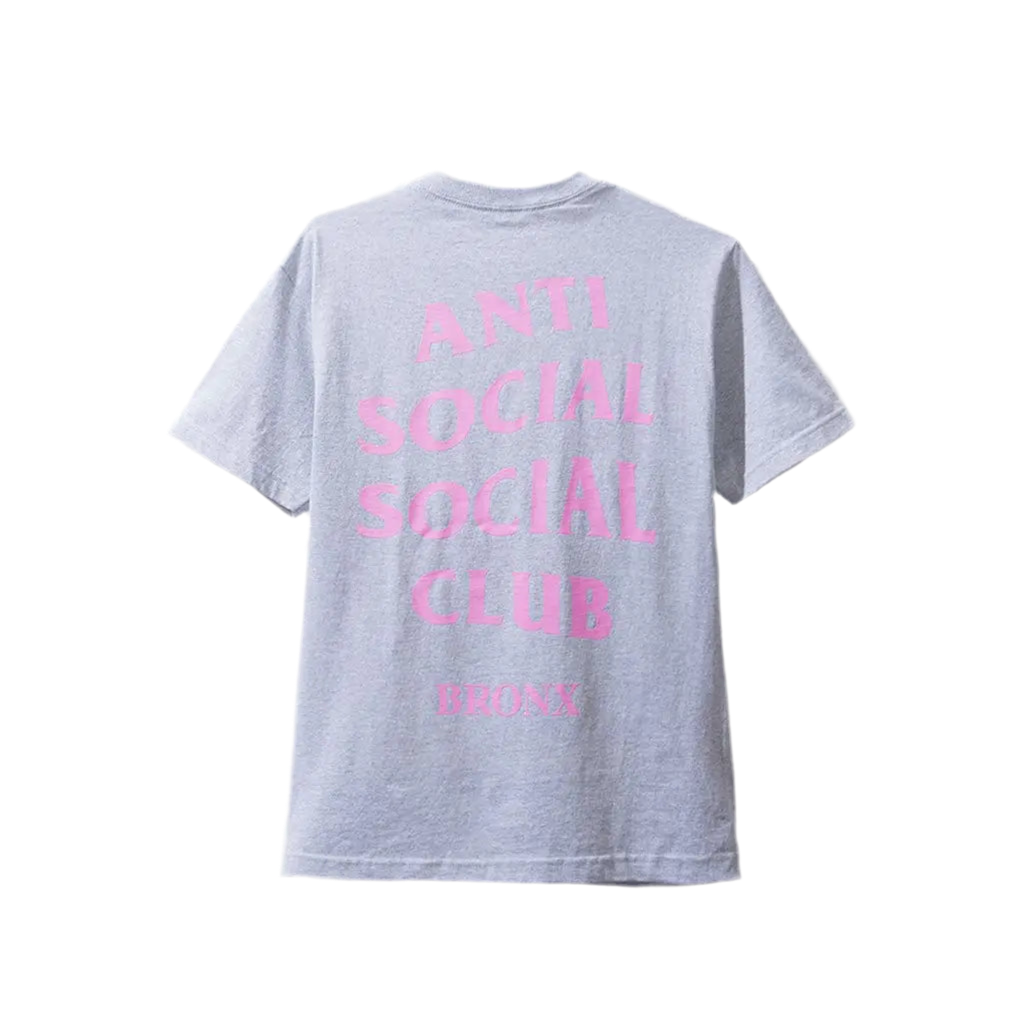Anti Social Social Club Bronx Tee Grey/Pink