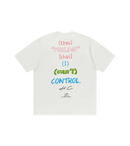 Harsh and Cruel This Feeling Printed Tee White