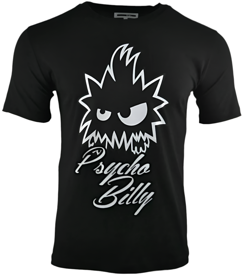 McQ Alexander McQueen Psycho Billy T-Shirt Black