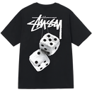 Stüssy Fuzzy Dice Tee Black