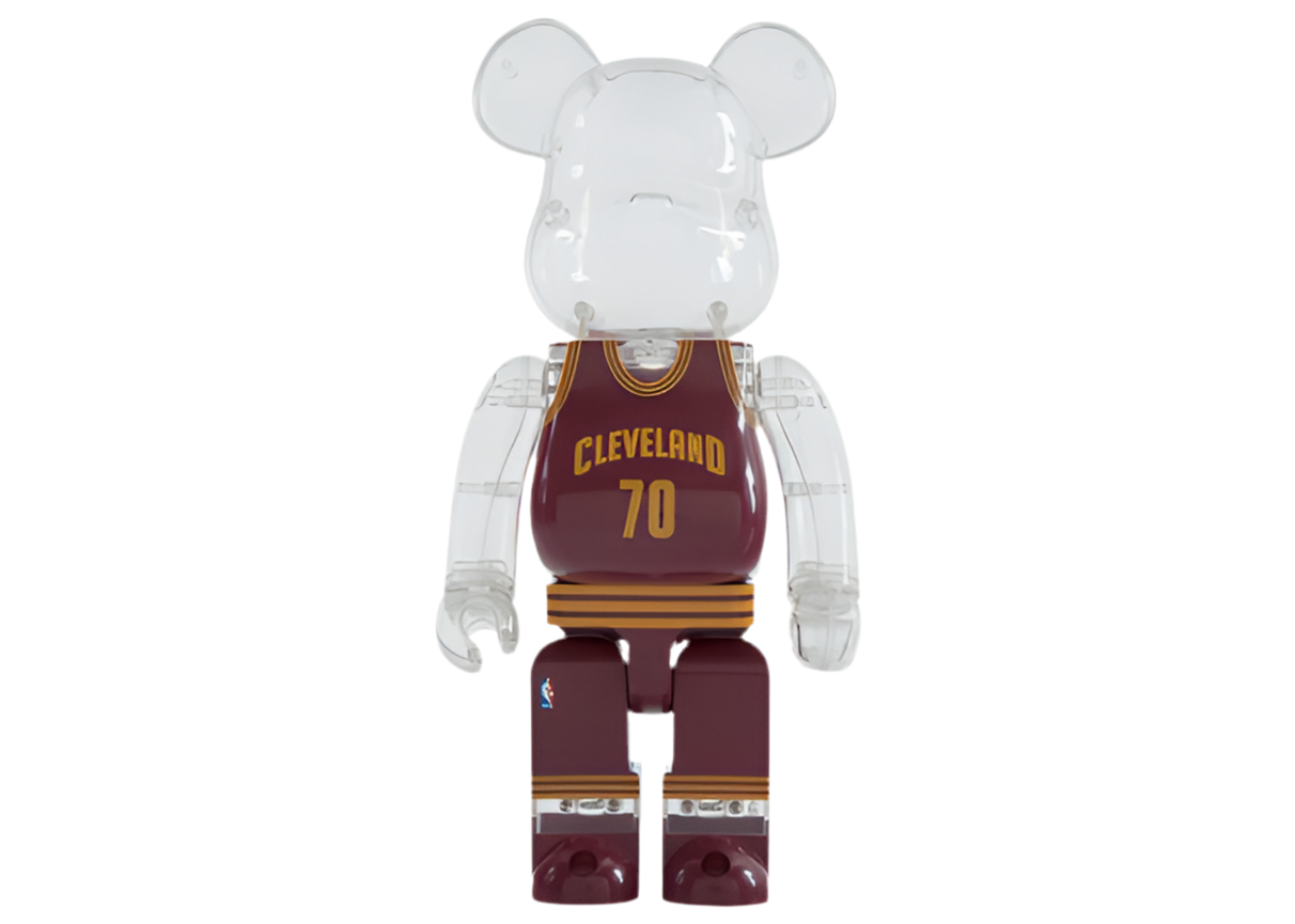 Bearbrick x NBA Cleveland Cavaliers 70th Anniversary 400%
