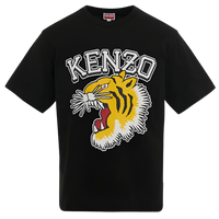 Kenzo Tiger Varsity Oversized T-Shirt Black