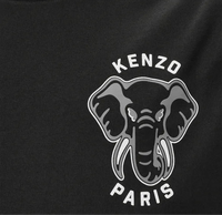 Kenzo Elephant Classic T-Shirt Black