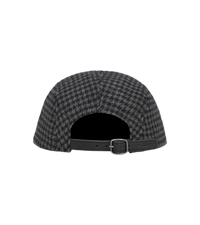 Supreme Houndstooth Wool Camp Cap Black (FW23)