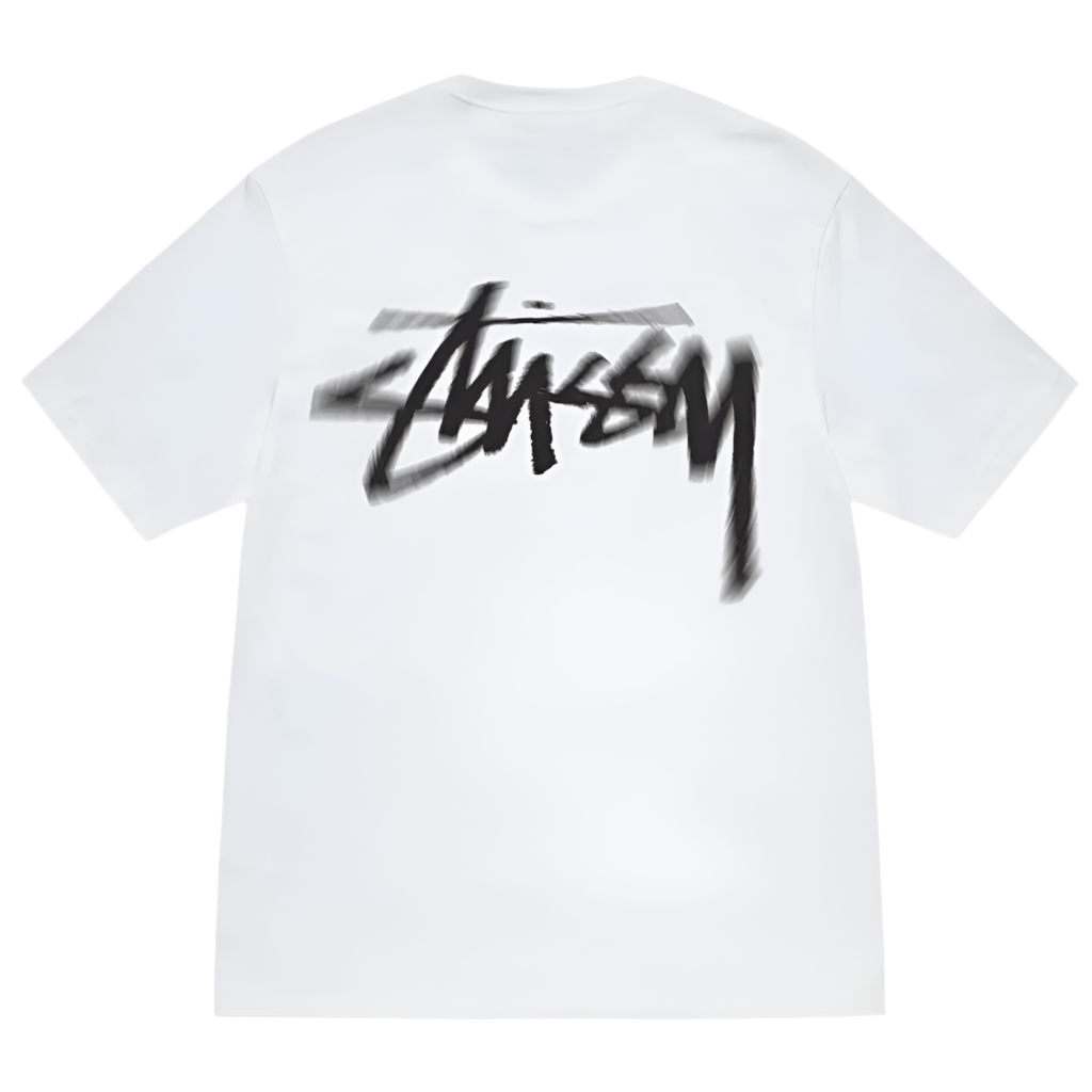 Stüssy Dizzy Stock Tee White