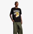 Kenzo Tiger Varsity Oversized T-Shirt Black