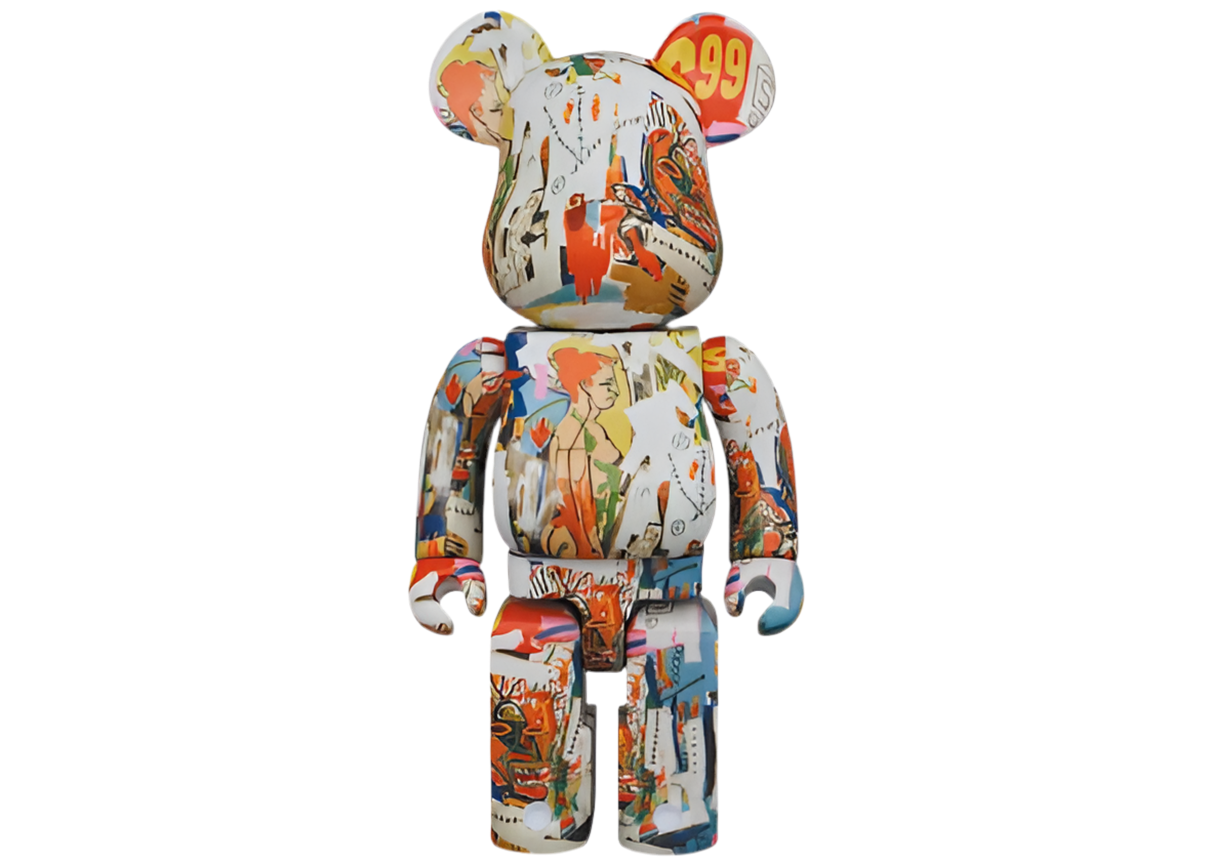 Bearbrick Andy Warhol x JEAN-MICHEL BASQUIAT #4 400%