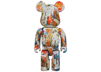 Bearbrick Andy Warhol x JEAN-MICHEL BASQUIAT #4 400%