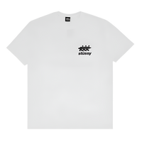 Stüssy Surfwalk Pigment Dyed Tee White (SS24)