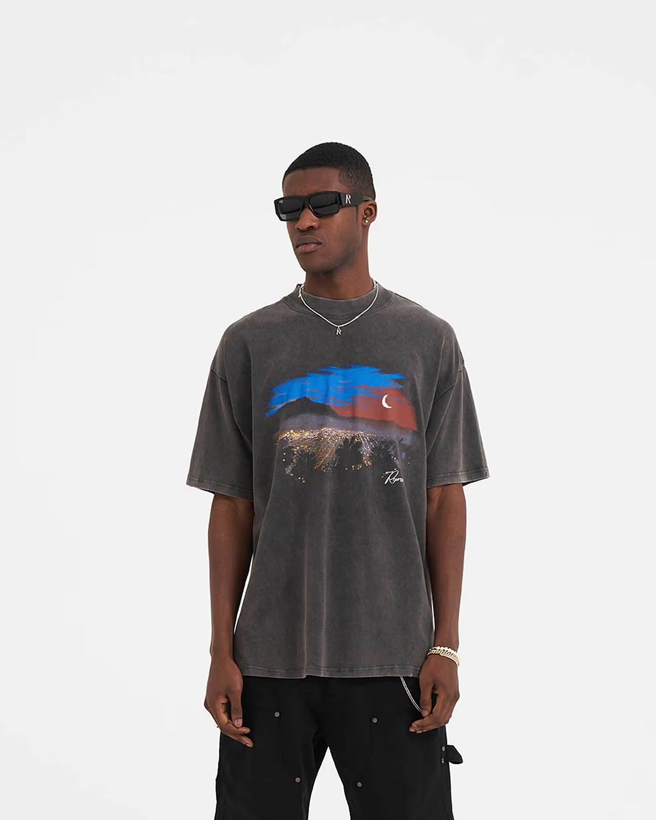 Represent The Hills T-Shirt Vintage Grey