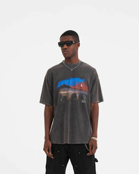Represent The Hills T-Shirt Vintage Grey