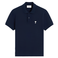Ami Paris Classic Ami De Coeur Polo Shirt 'Night Blue'