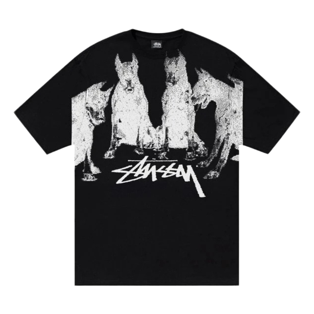 Stüssy Dobermans Tee Black (SS24)