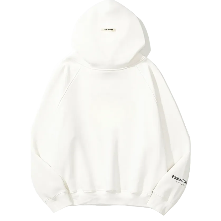 Fear OF God Essentials Pullover ‘White’ Hoodie