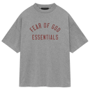 Fear of God Essentials Jersey Crewneck Tee 'Dark Heather' (FW24)