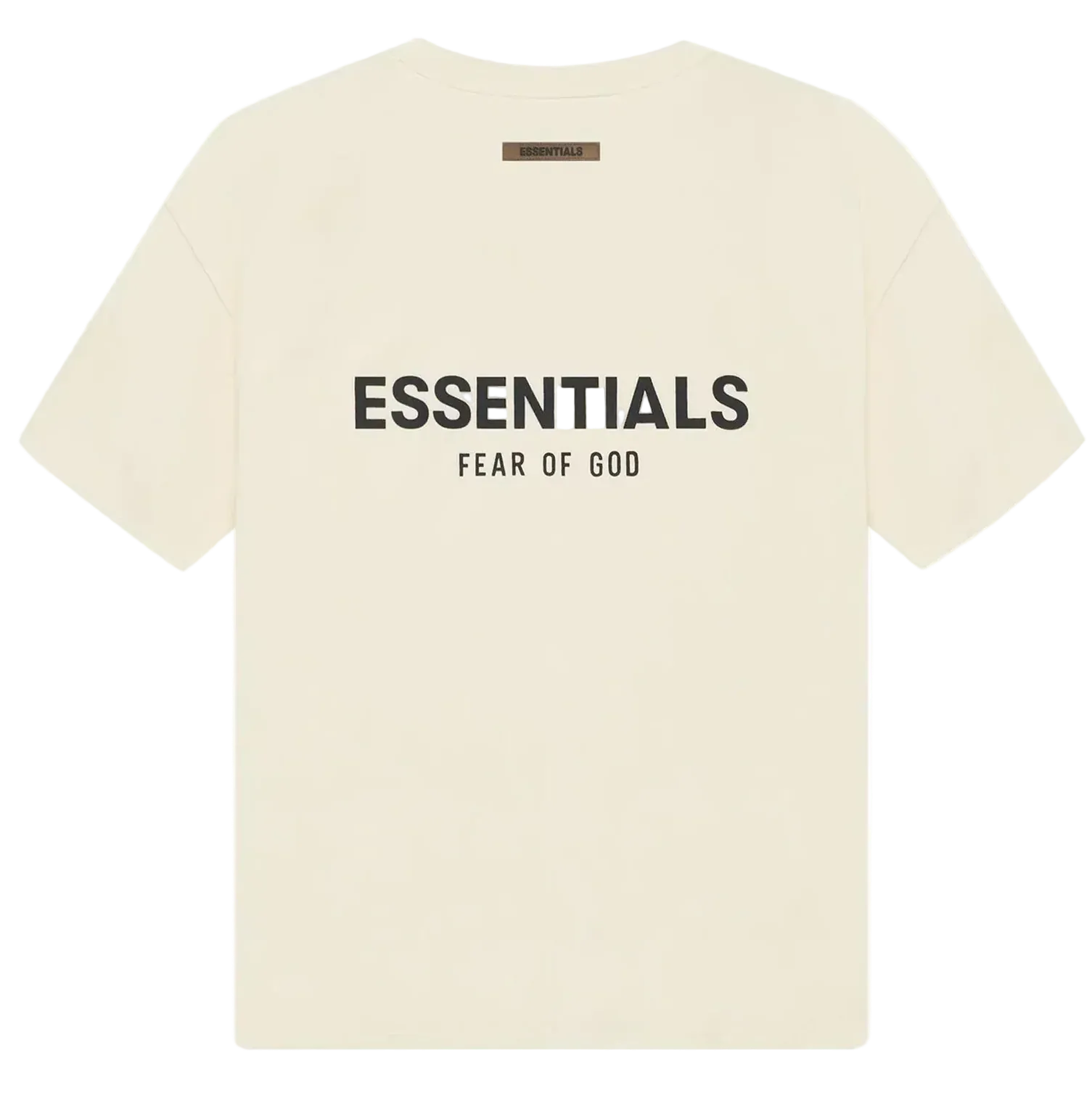 Fear Of God Essentials Short-Sleeve Tee 'Cream' Back Logo (SS21)