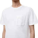 Loewe Anagram White T-Shirt with Pocket