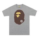 BAPE Big Ape Head Tee Grey