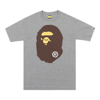 BAPE Big Ape Head Tee Grey
