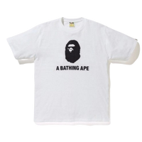 BAPE New Year Ape Head Bathing Ape Tee White