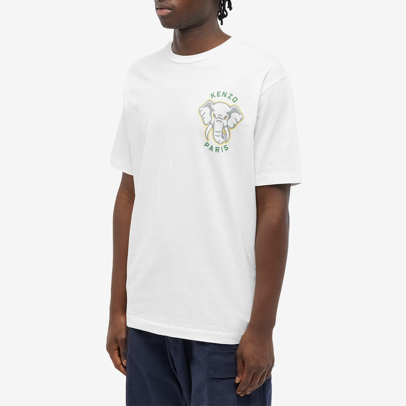 Kenzo Elephant Classic T-Shirt White