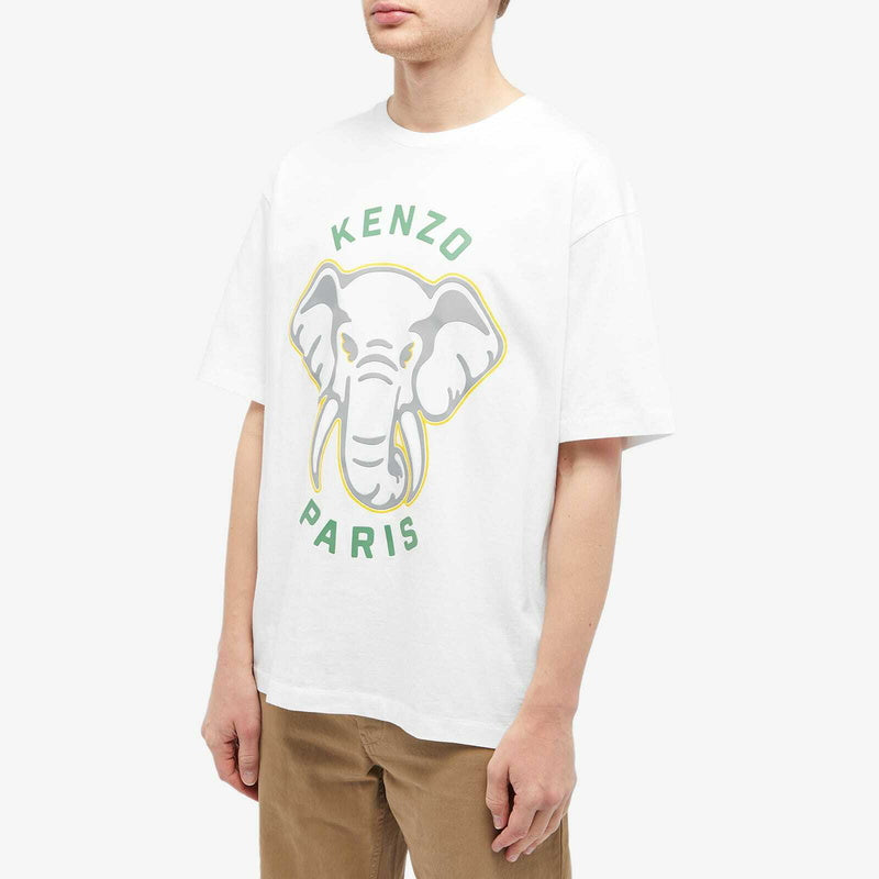 Kenzo Elephant Oversized T-Shirt White