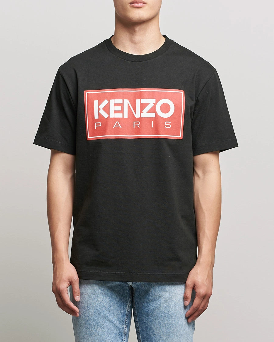 Kenzo Paris Logo Classic T-Shirt Black