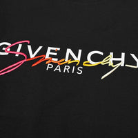 Givenchy Rainbow Signature Logo T-Shirt Regular Fit