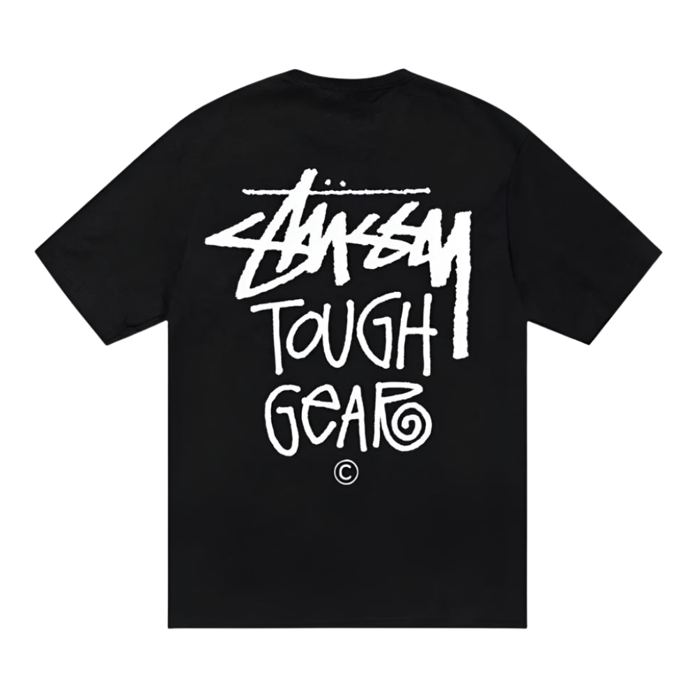 Stüssy Tough Gear Tee Black (SS24)