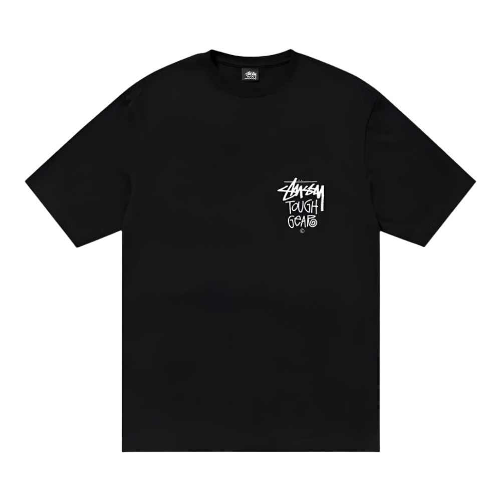 Stüssy Tough Gear Tee Black (SS24)