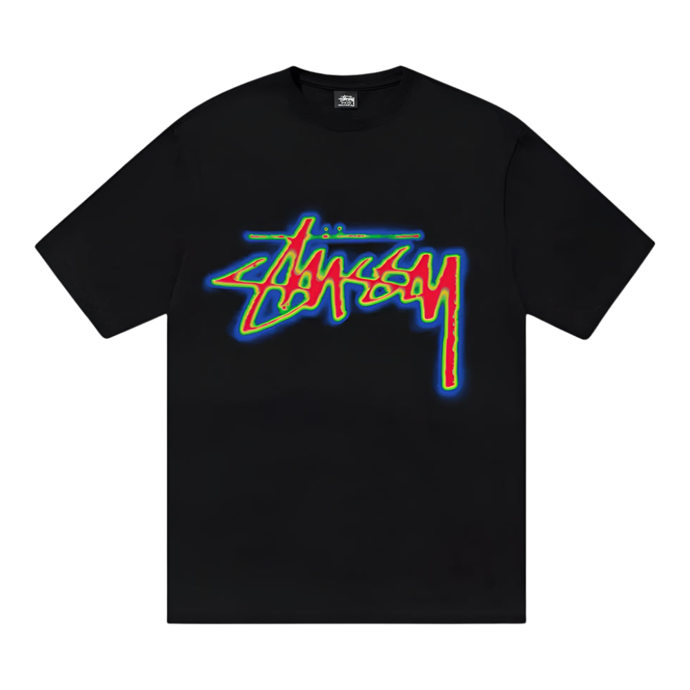 Stüssy Thermal Stock Tee Black