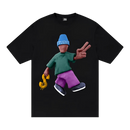 Stüssy Peace & Prosperity Tee Black (FW23)