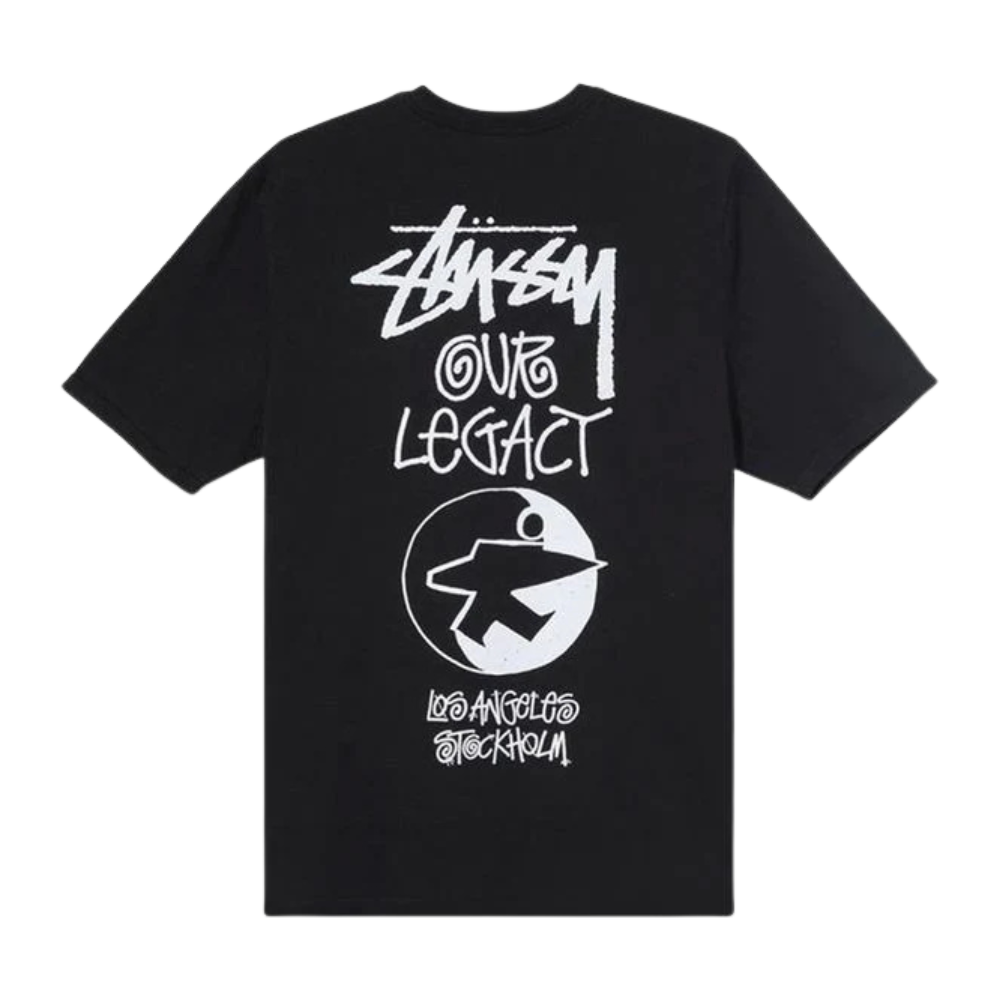 Stüssy x Our Legacy Surfman Tee Black (SS21)