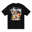 Stüssy Kittens Tee Black