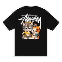 Stüssy Kittens Tee Black