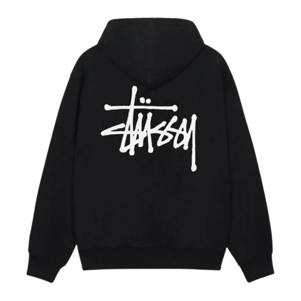 Stüssy Basic Hoodie Black