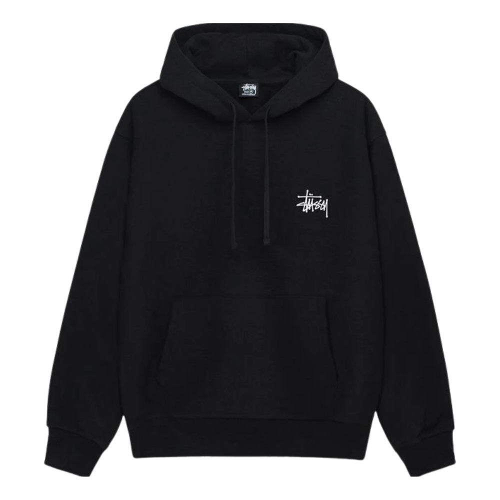 Stüssy Basic Hoodie Black