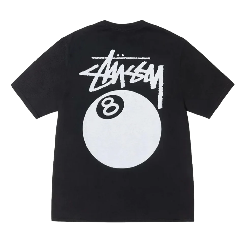 Stüssy 8 Ball Pigment Dyed Tee Black (SS24)