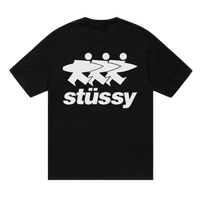 Stüssy Surfwalk Pigment Dyed Tee Black (SS24)