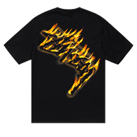 Stüssy Burning Stock Tee Black