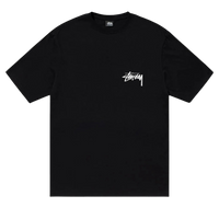 Stüssy Burning Stock Tee Black